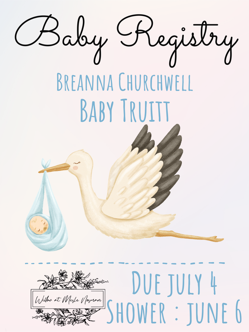 Baby Registry - BreAnna Churchwell