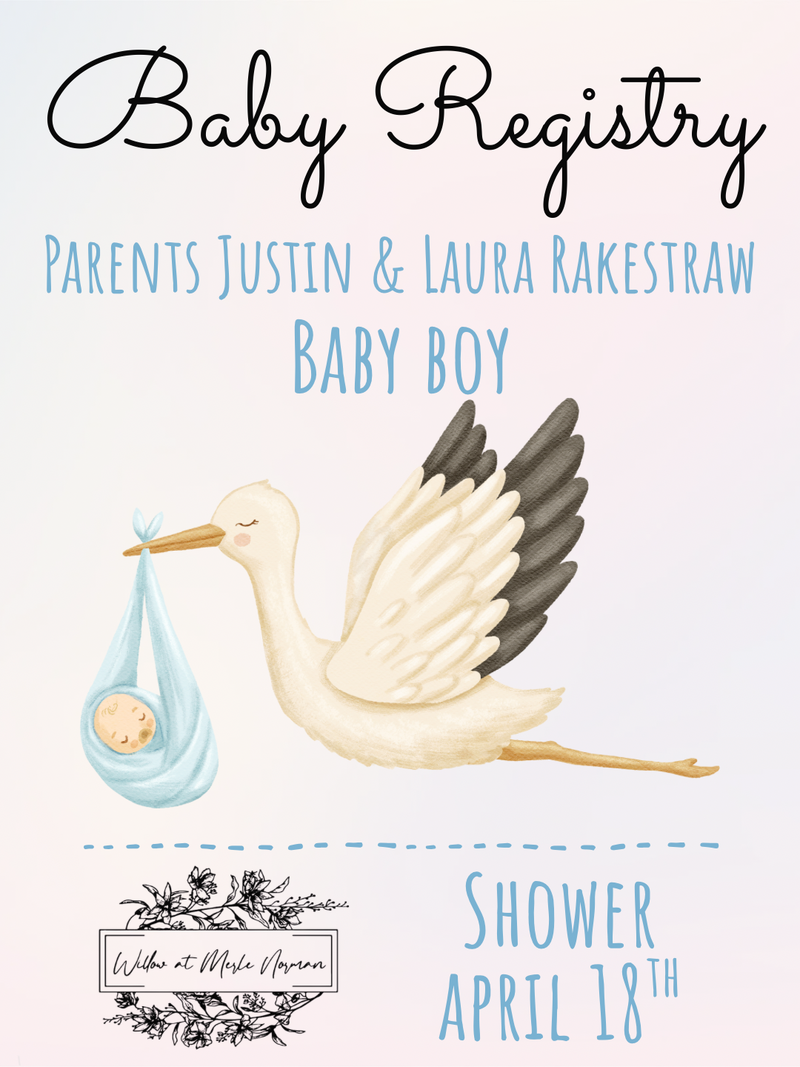 Baby Registry - Justin & Laura Rakestraw