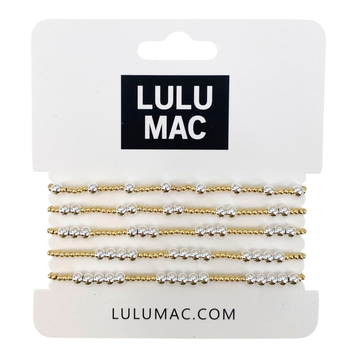 Lulu Mac Bracelet Silver/Gold