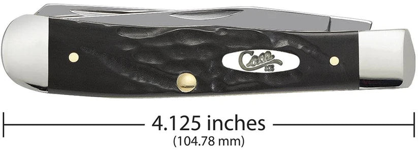 Case Knives - Rough Black® Synthetic Trapper