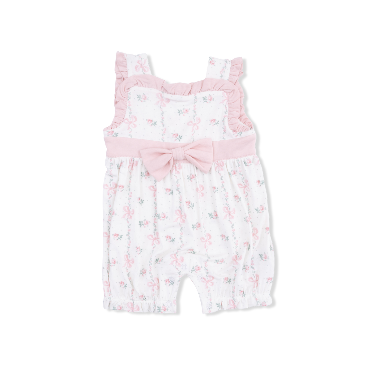 Dainty Buds and Bows - Bow Playsuit
