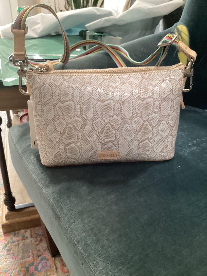 CONSULEA MIDTOWN CROSSBODY CLAY