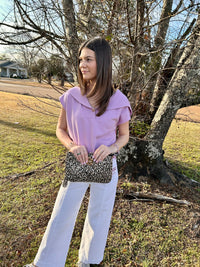 Sweater Vest w/ Gold Buttons