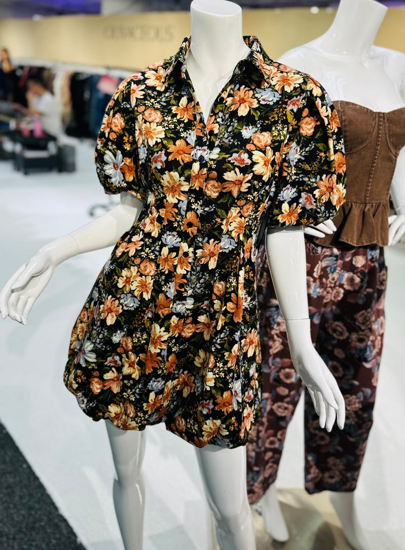 Floral Bubble Dress