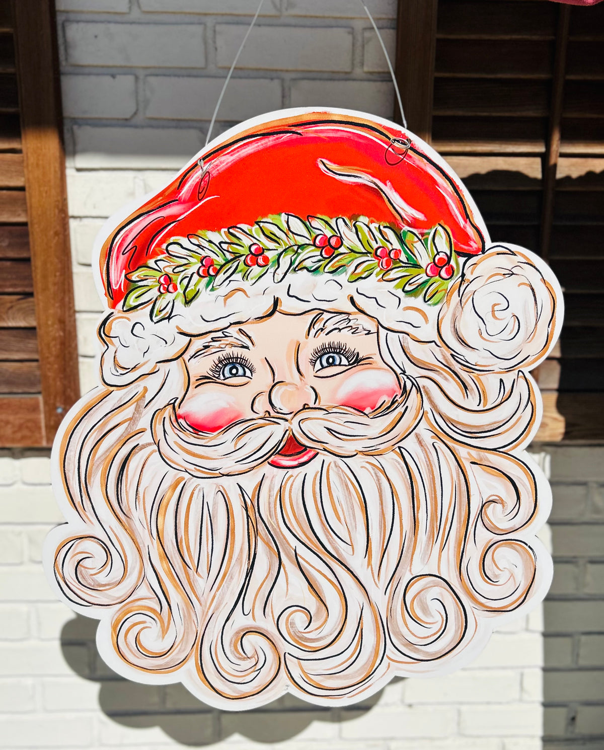 Santa Claus Door Hanger
