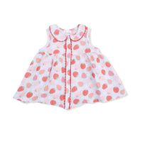Strawberry Bliss - Jill Dress Sleeveless with Bloomer
