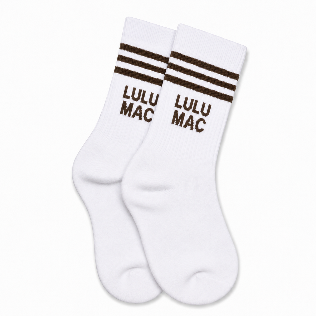 Lulu Mac Socks Single Pair - BROWN