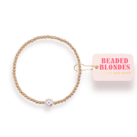 Ariel Pearl Bracelet in Gold
