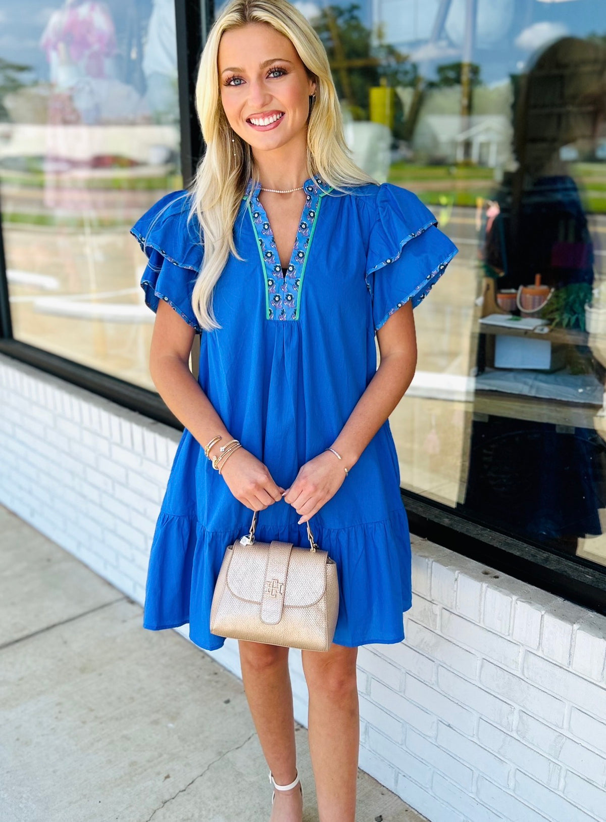 Tiered Ruffle Dress