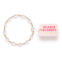 Bri Pearl Bracelet in Gold