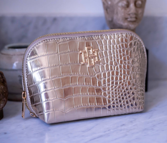 Caroline Hill Ibiza Small Pouch Gold EC