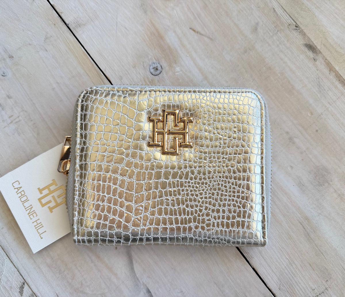 Caroline Hill Blakely Wallet Gold EC