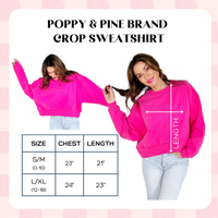 Duck The Halls Crop Sweatshirt