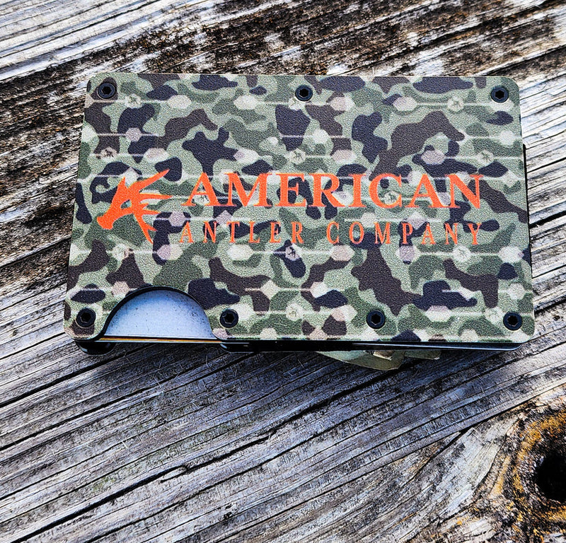 AMERICAN ANTLER COMPANY  Vanish camo aluminum wallet