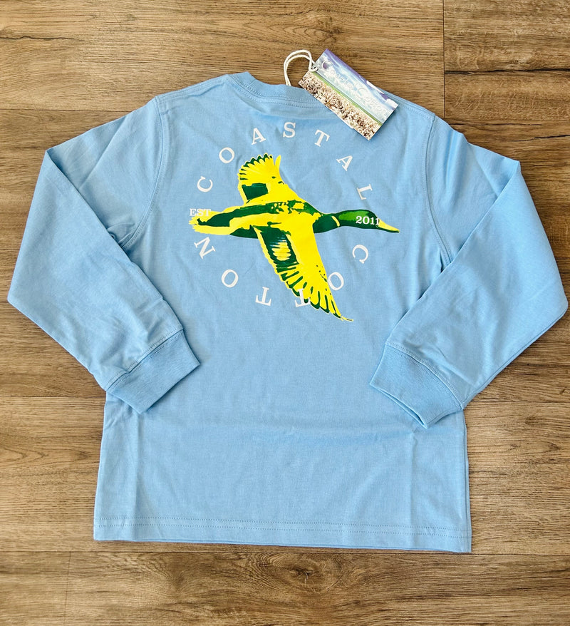 Coastal Cotton-youth long sleeve mallard