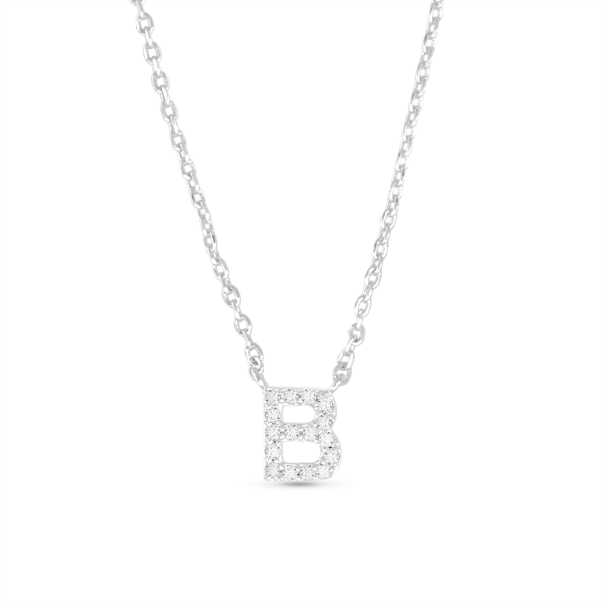 Amanda Blu CZ Initial Necklaces | 18 Letters