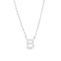 Amanda Blu CZ Initial Necklaces | 18 Letters