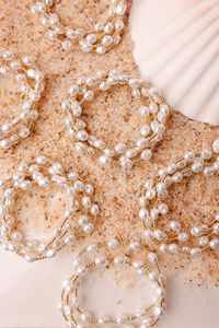 Bri Pearl Bracelet in Gold