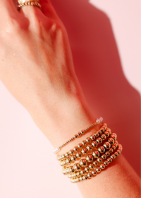 ILY Gold + Pearl Alternating Bracelet