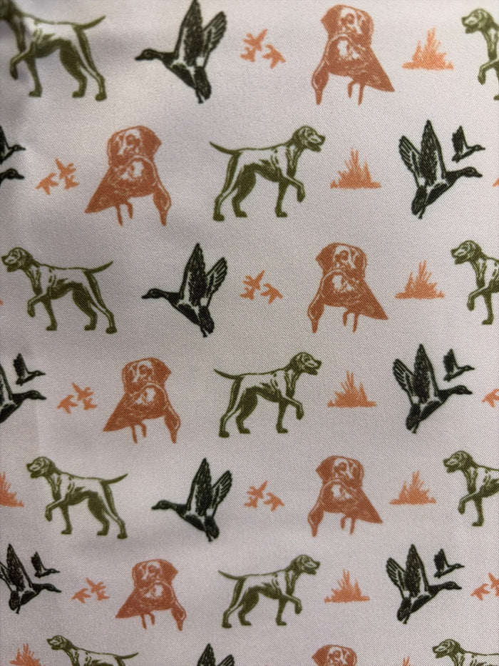 Burlebo-Performance Button Up - Mallard Duck Dog