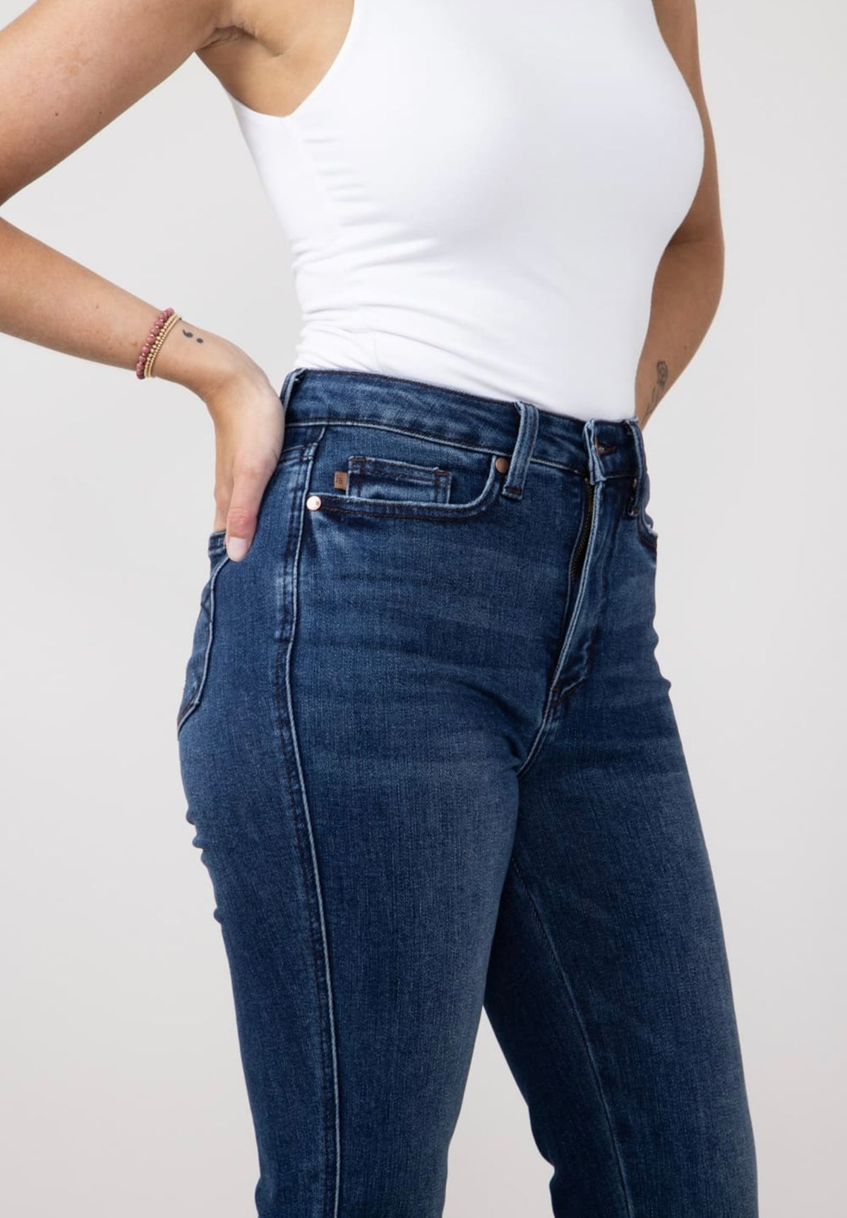 Judy Blue HW Tummy Control Short Inseam Bootcut