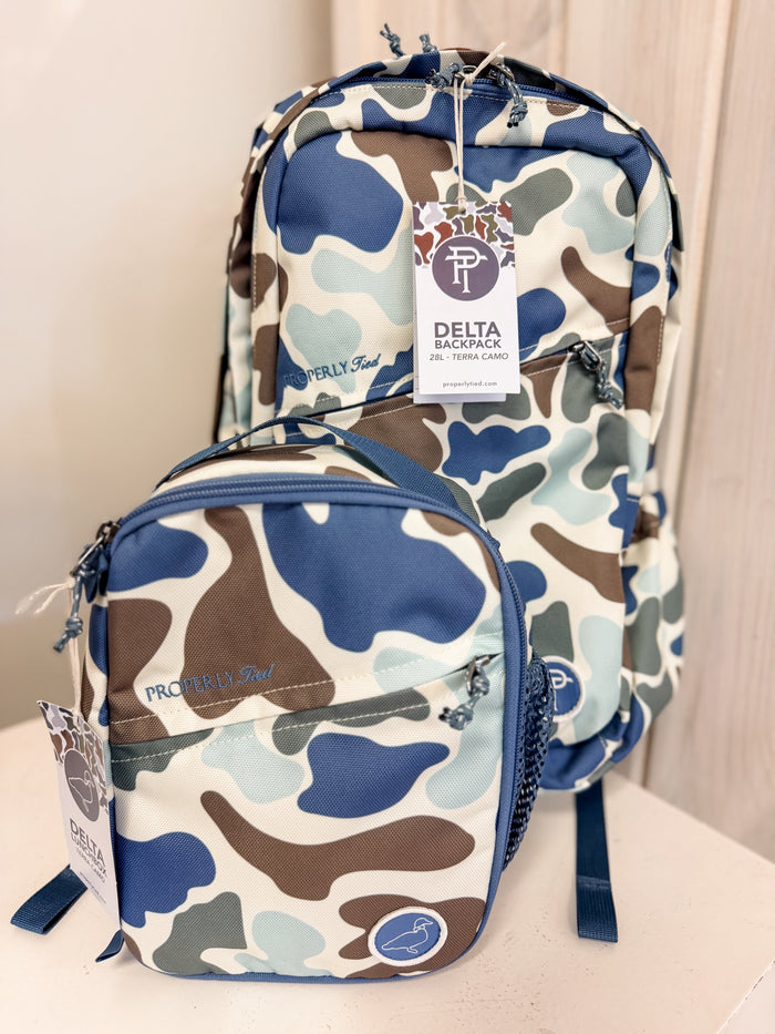 Properly Tied Delta Lunchbox Terra Camo