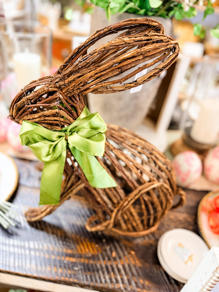 Raz 16" Open Vine Rabbit