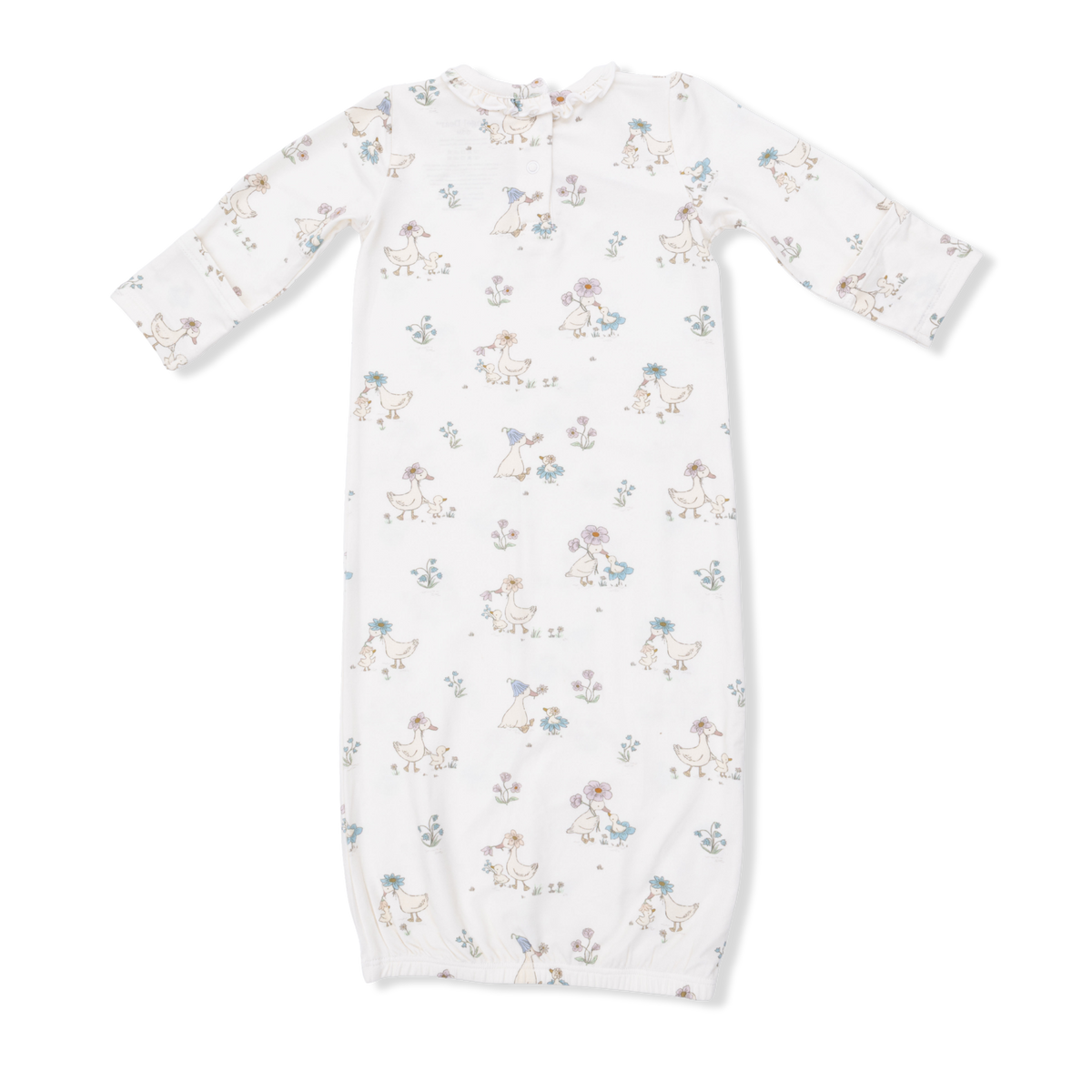Flower Ducklings - Kimono Gown & Knot Headband