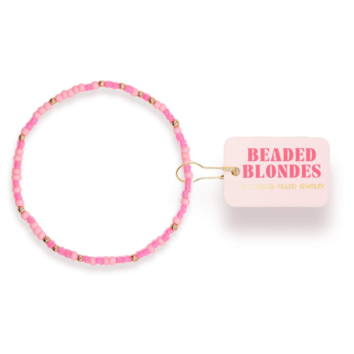 Petite Hot Pink Sprinkle Bracelet