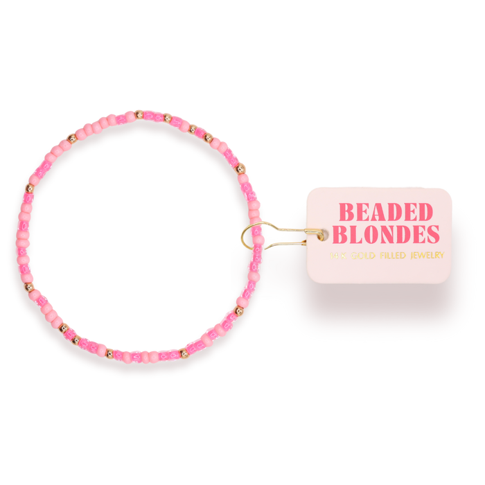 Petite Hot Pink Sprinkle Bracelet