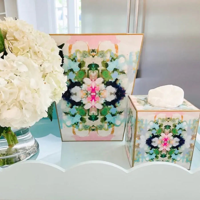Laura Park Nantucket Bloom Tissue Box Cover