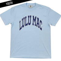 Lulu Mac Dot Chambray Youth Comfort Colors Tee