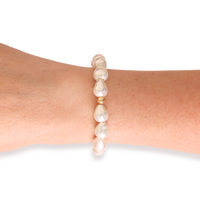 Bella Pearl Bracelet in Gold