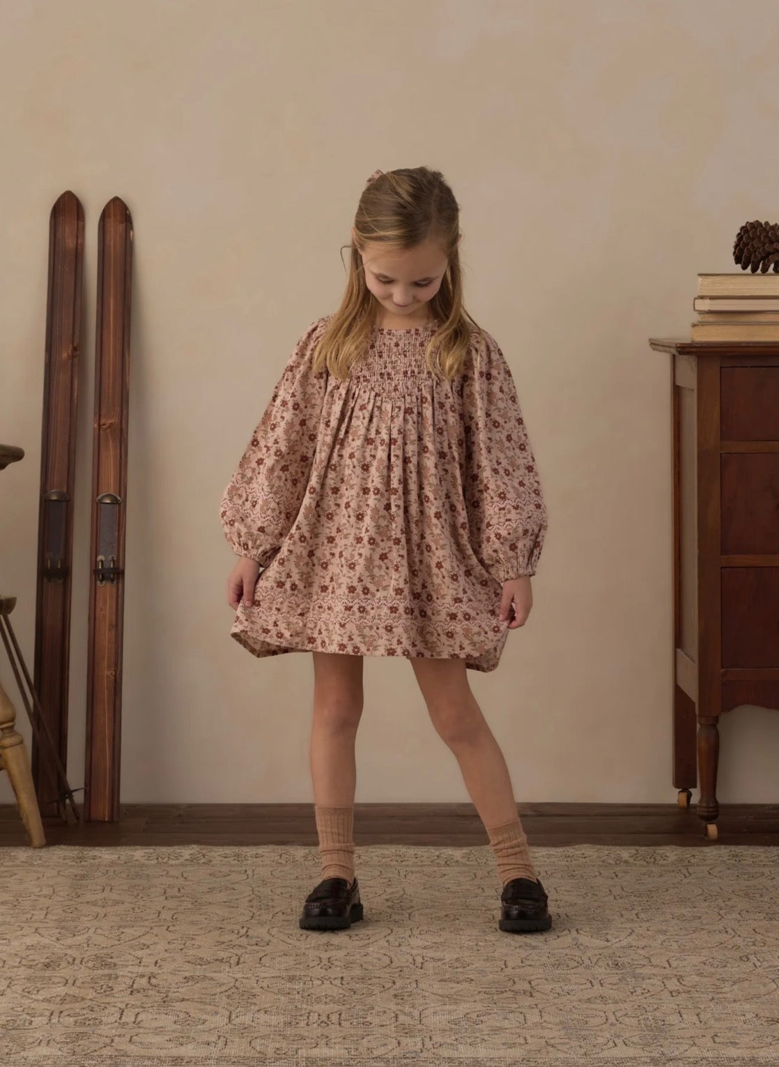 Rylee +Cru Selene Dress Pink Floral