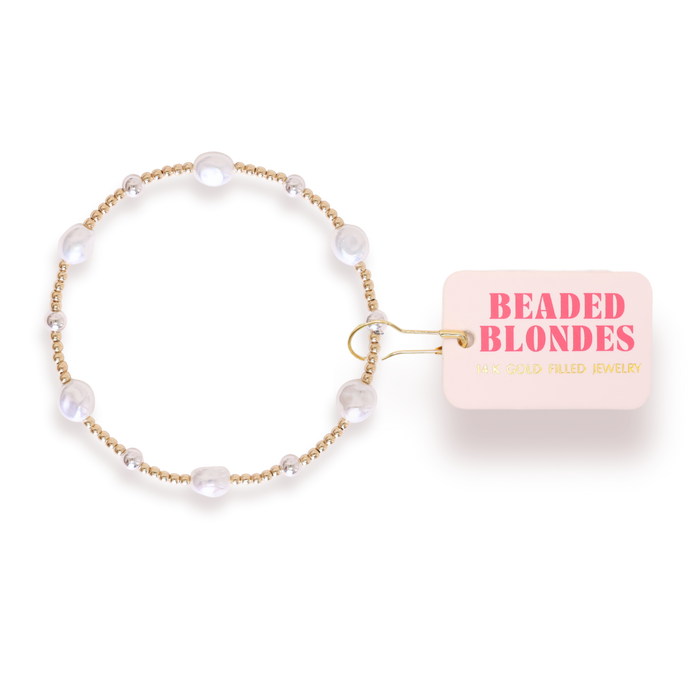 Maggie Bracelet in Gold with Silver