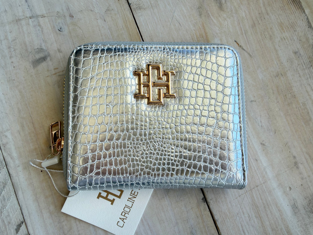 Caroline Hill Blakely Wallet Silver EC