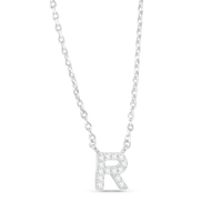 Amanda Blu CZ Initial Necklaces | 18 Letters