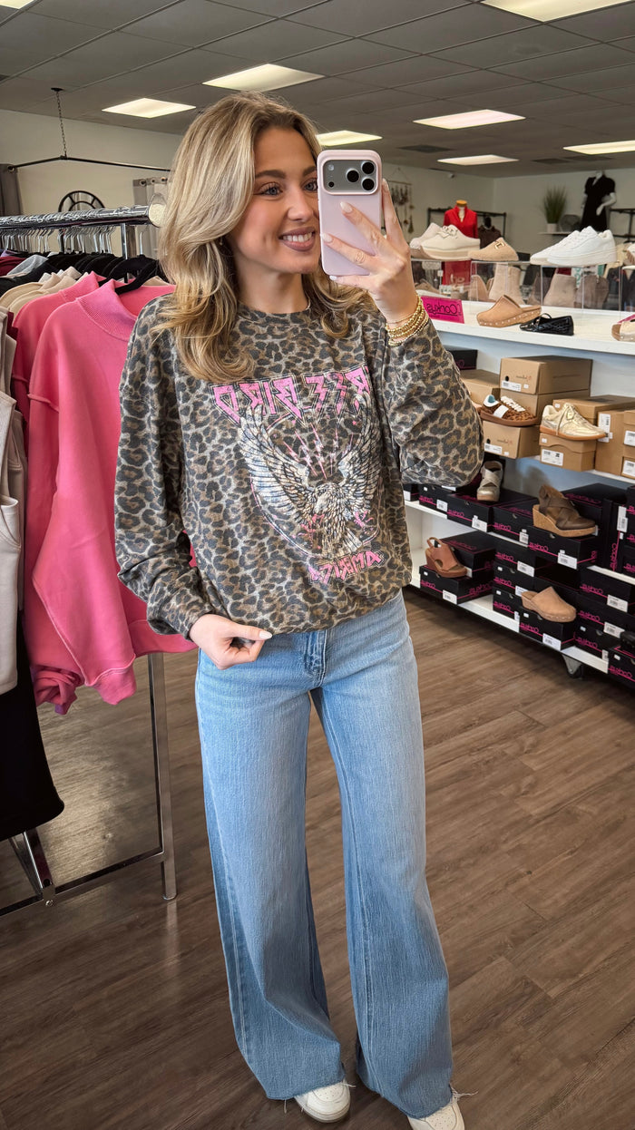 Free Bird America Graphic French Terry