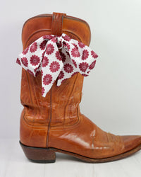 Caroline Hill Serafina Scarf Maroon Floral