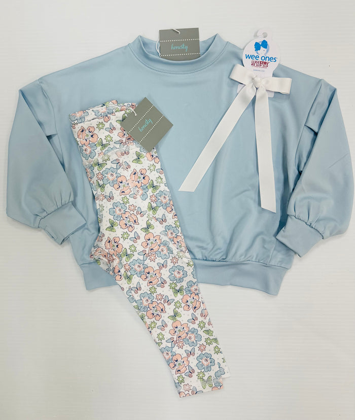 Honesty Performance Sweatshirt Lt Blue