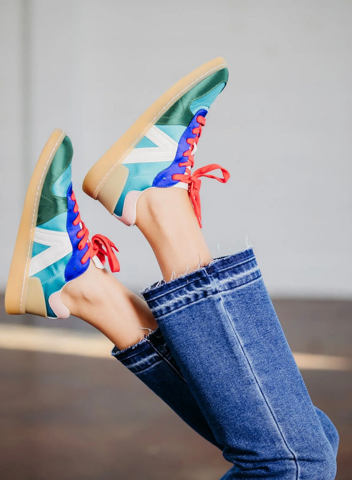 Mia Vesta Sneakers Turquoise Multi