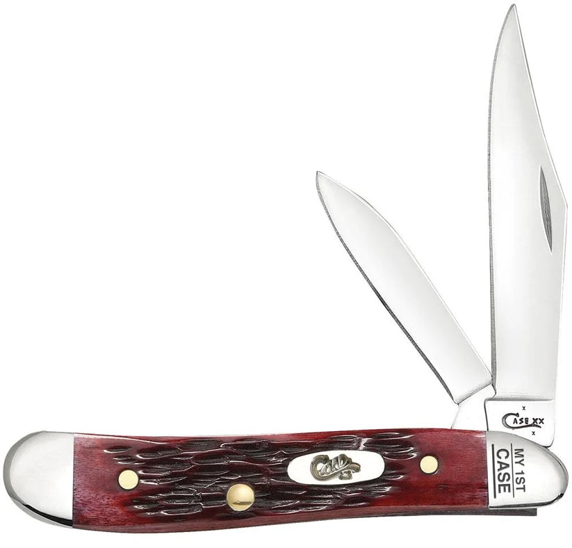 Case Knives - My First Case Peach Seed Jig Old Red Bone Peanut