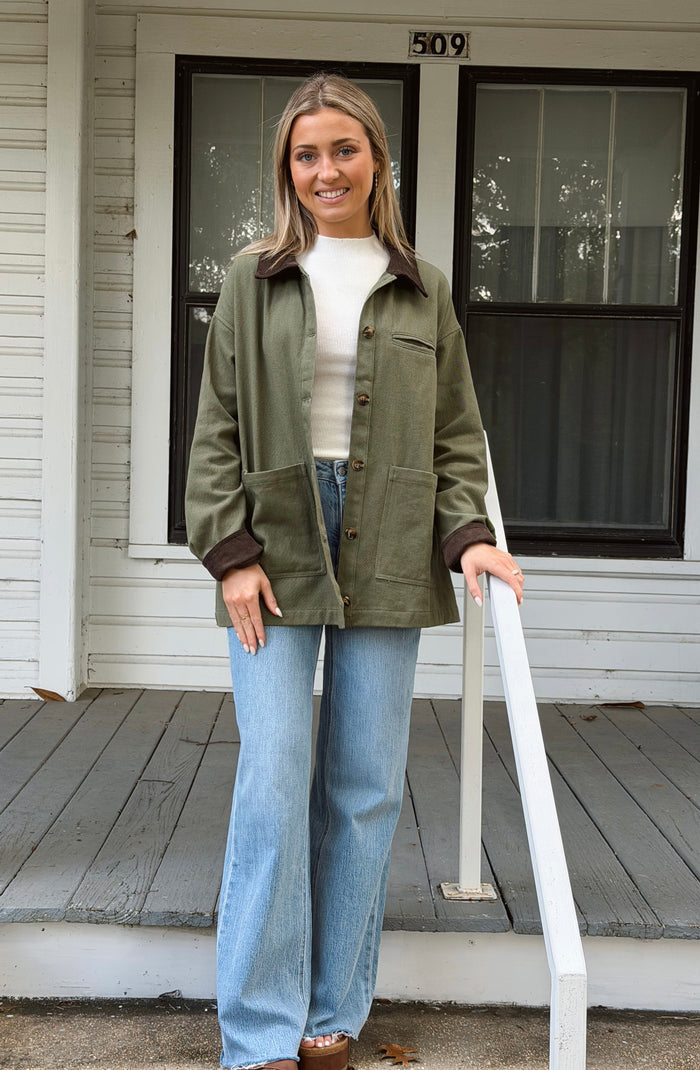 Button Down Barn Jacket