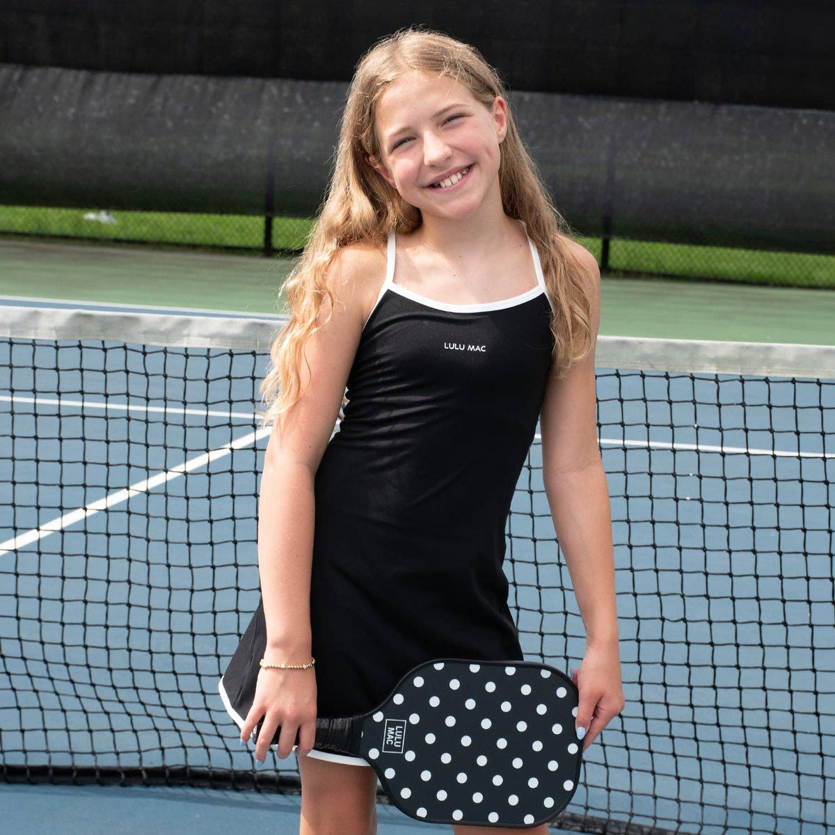 Lulu Mac Youth Athletic Dress - Black/White