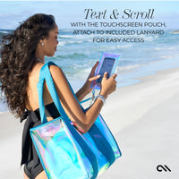 Case-Mate Emerald Blue Soap Bubble Jelly Tote Bag