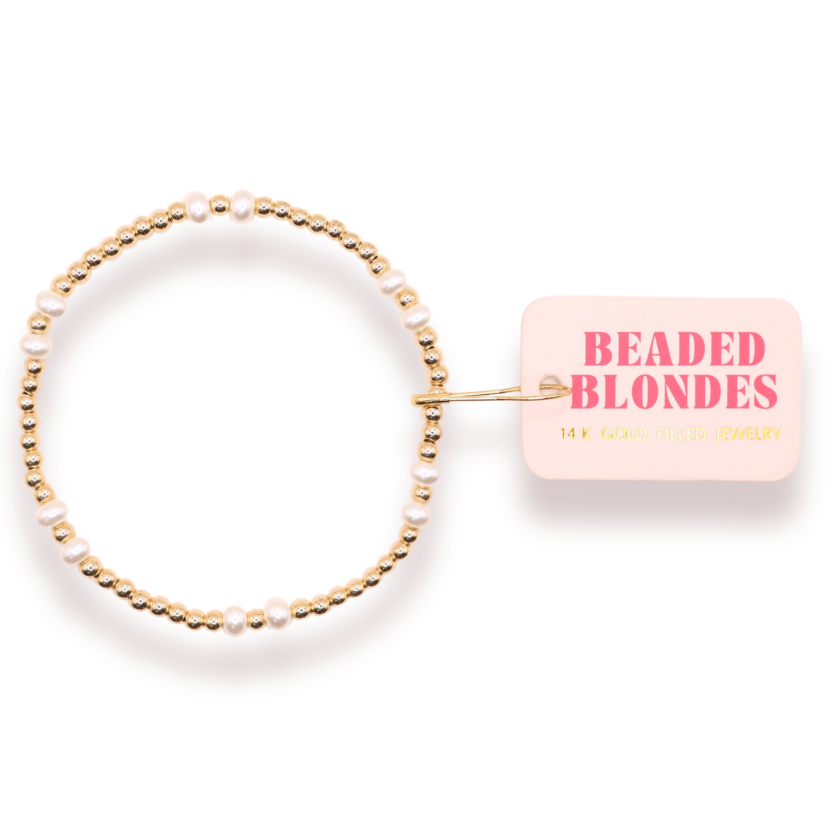Bethani Pearl Bracelet in Gold