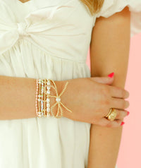 Bethani Pearl Bracelet in Gold
