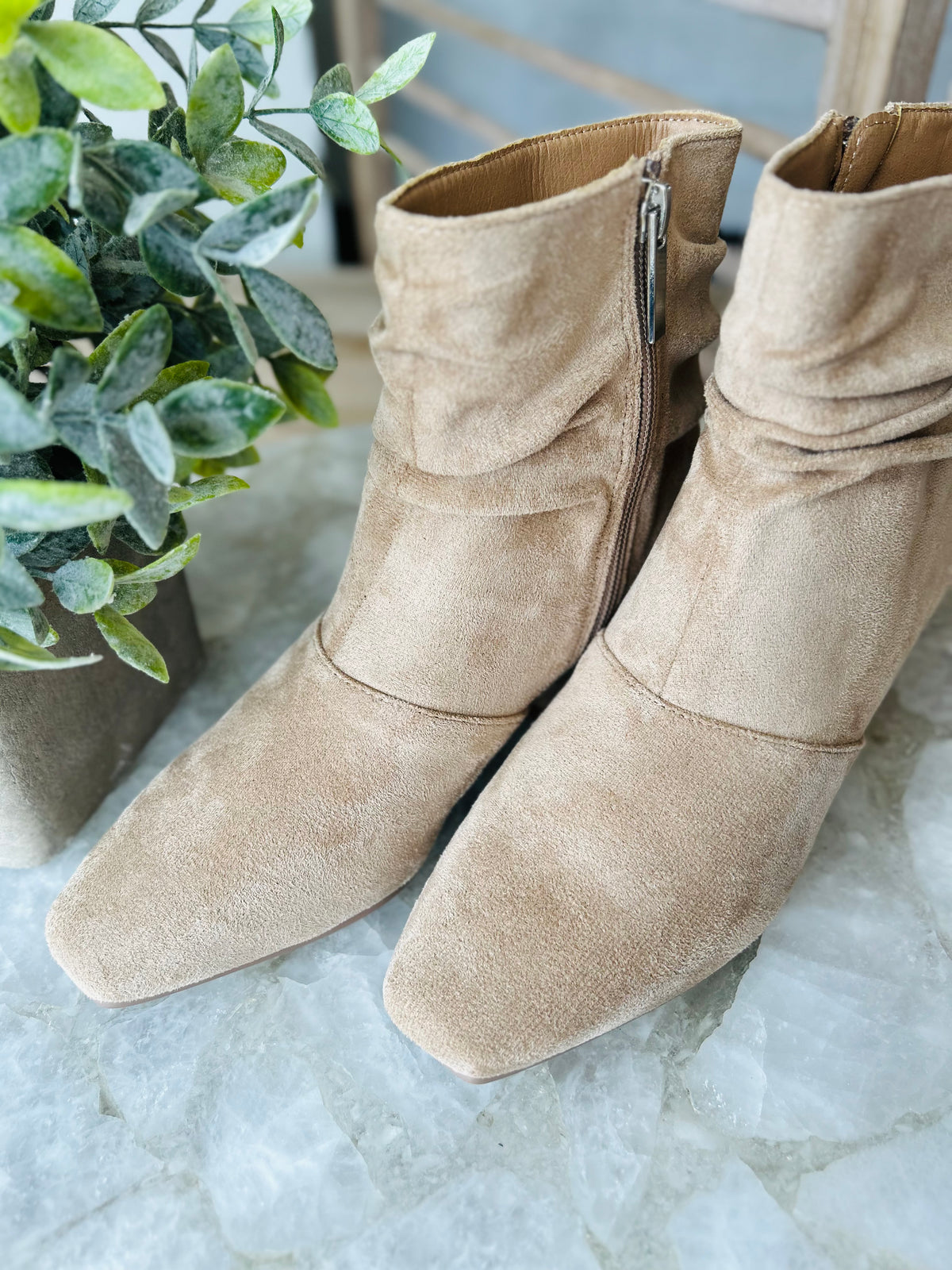 Corkys Addicted Sand Faux Suede Short Boots