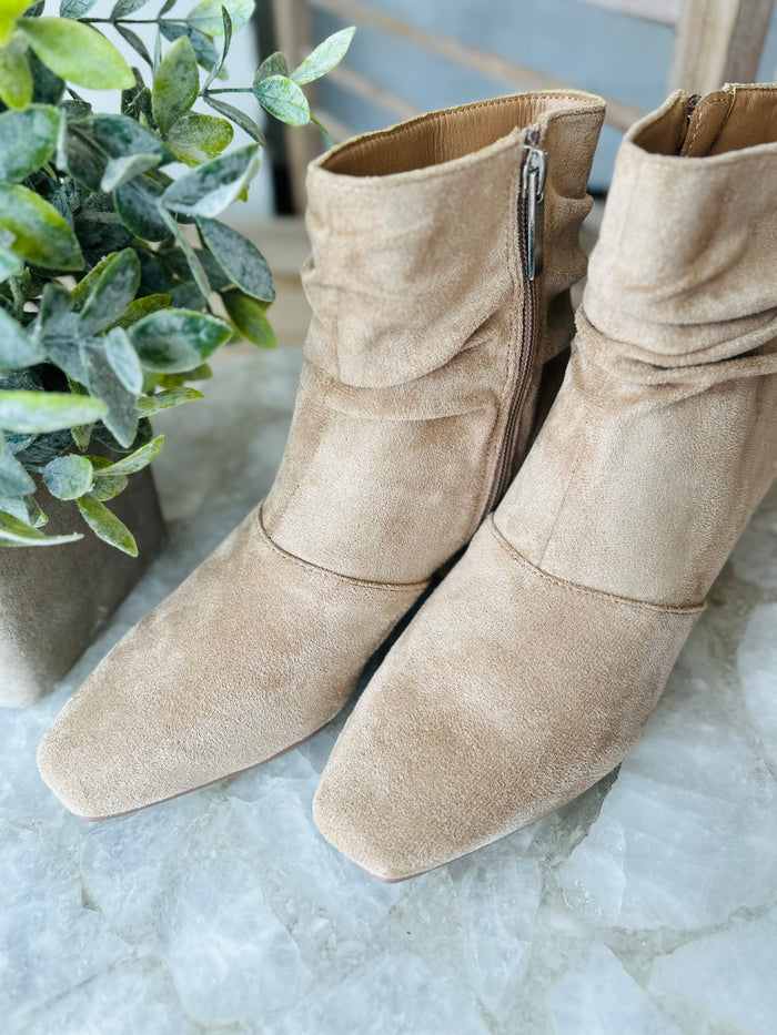 Corkys Addicted Sand Faux Suede Short Boots
