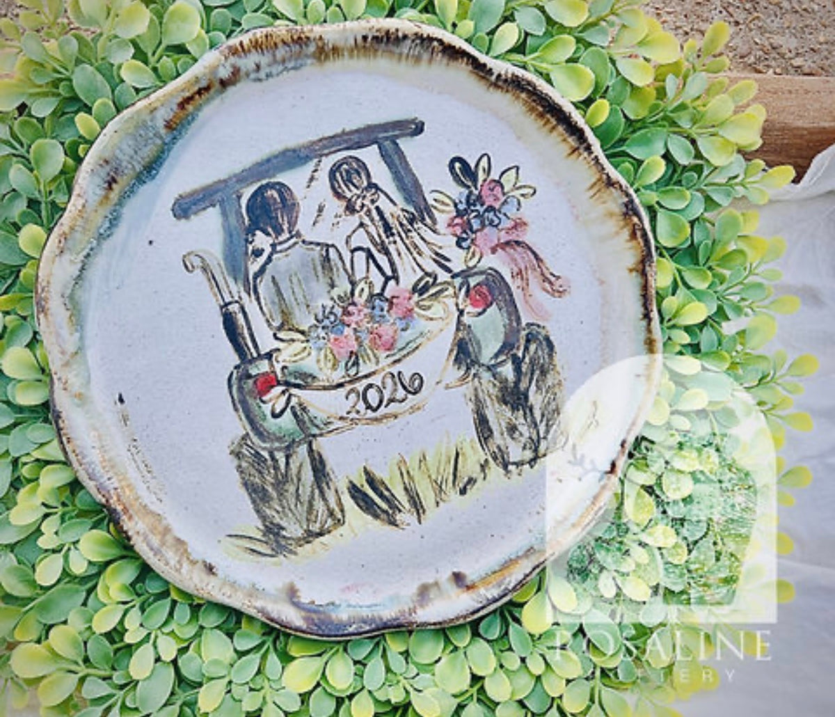 Rosaline Pottery Til the Wheels Fall Off
